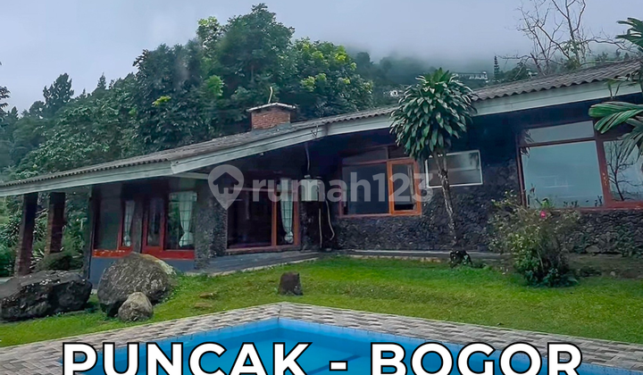Dijual Villa Bagus Murah & Luas di Puncak Bogor