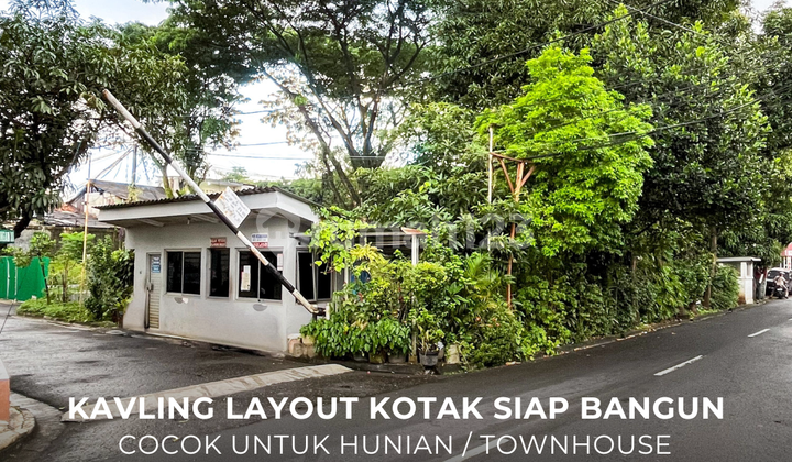 Tanah Kavling Layout Kotak Siap Bangun di Pondok Indah