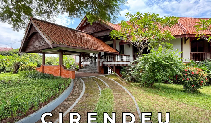 Rumah Tanah Luas Cocok Untuk Hunian atau Cluster di Cirendeu 1