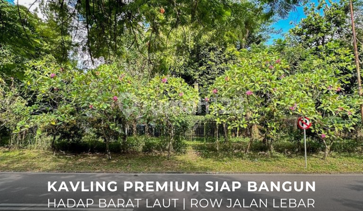 Kavling Premium Lokasi Strategis Hadap Barat Laut di Pondok Indah
