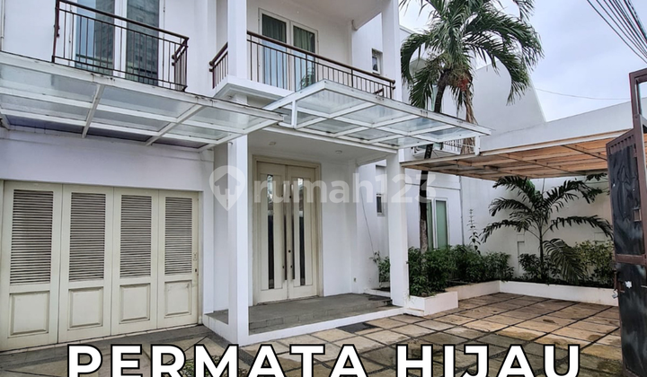 Rumah Klasik Modern Minimalis Hadap Selatan di Permata Hijau Rumah Klasik Modern Minimalis Hadap Selatan di Permata Hijau