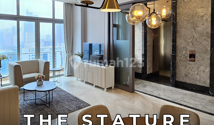 Apartment The Stature Jakarta Size 158 sqm 2 BR Dual Private Lift