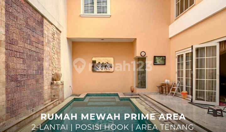 Rumah Mewah 2 Lantai Posisi Hook Prime Area di Mega Kuningan