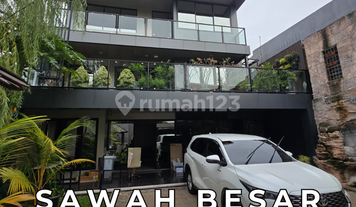 Rumah Mewah 3,5 Lantai Siap Huni Hadap Utara di Sawah Besar