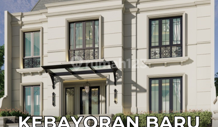 Brand New Luxury House Semi Furnished 3 Lantai di Kebayoran Baru