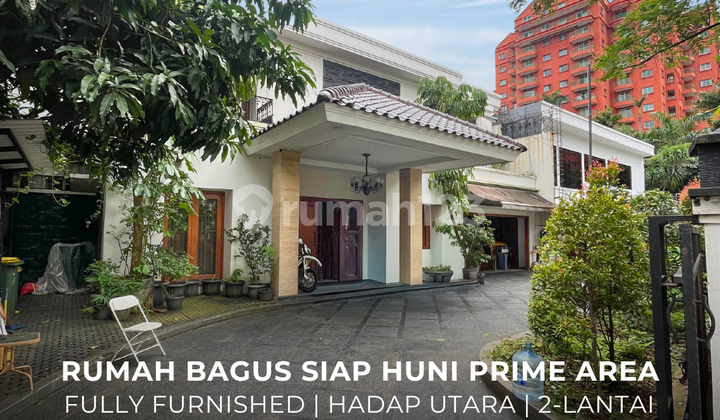 Rumah Bagus Siap Huni Full Furnished Hadap Utara di Pondok Indah