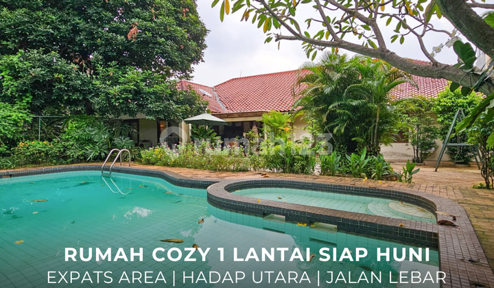 Rumah Cozy Siap Huni Hadap Utara Ekspat Area di Bangka Kemang Rumah Cozy Siap Huni Hadap Utara Ekspat Area di Bangka Kemang