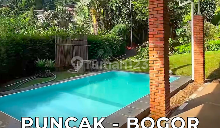 Dijual Villa Bagus Murah & Luas di Puncak Bogor