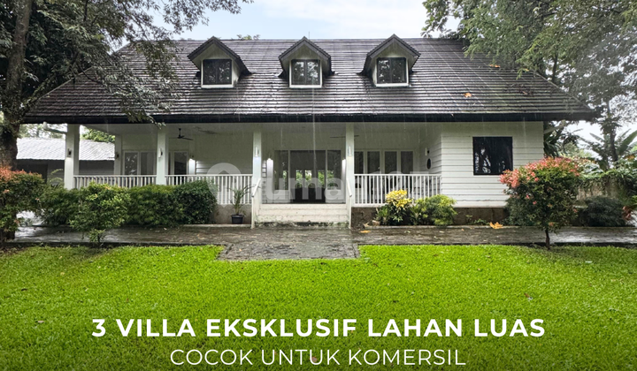 3 Beautiful Villas on a 1.6 Hectare Land Near Summarecon South Bogor