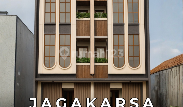 Brand New Ruko 3 Lantai 2 Unit Hadap Timur di Jagakarsa