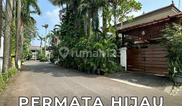 Rumah Siap Huni Lingkungan Tenang Dalam Komplek di Permata Hijau