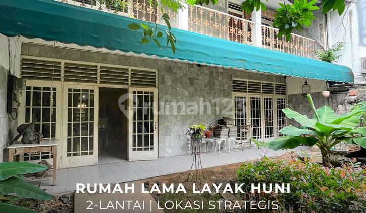 Rumah Lama Layak Huni Dalam Komplek di Rawamangun Jakarta Timur