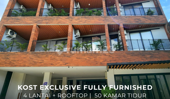 Rumah Kost Eksklusif 4 Lantai + Rooftop Fully Furnished di Cipete