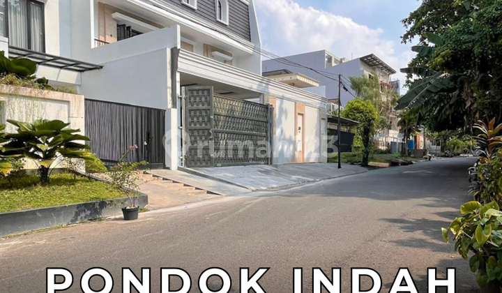 Rumah Baru 2,5 Lantai Dalam Komplek One Gated di Pondok Indah