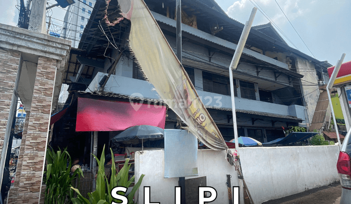 Dijual Ruko 2,5 Lt. Lokasi Strategis Pinggir Jalan Raya di Slipi 1
