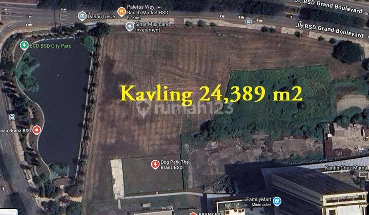 Dijual Kavling Komersiil Cbd 55 Bsd City , Serpong  1