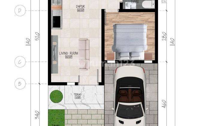 Rumah sangat murah di Cipadung kodya Bandung dekat Cibiru  7