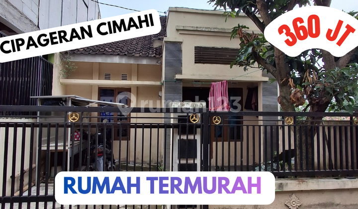 Dijual Rumah Paling Murah Di.cipageran Cimahi Dekat Sangkuriang
