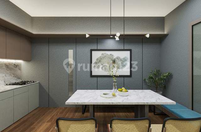 Rumah Cluster Flora, Perumahan Summarecon Gedebage Bandung Exclusive, semi furnish 2