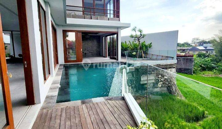 New Villa with Rice Field View in Batu Mejan Road Area, Echo Beach Canggu...close to La Brisa Beach Club and The Lawn Beach Club 2