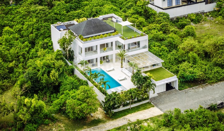 Turun Harga...Villa Modern Minimalis Style With Ocean View At Ungasan Jimbaran...Near To Jimbaran Beach And Only 7 Minutes To Sidewalk Mall