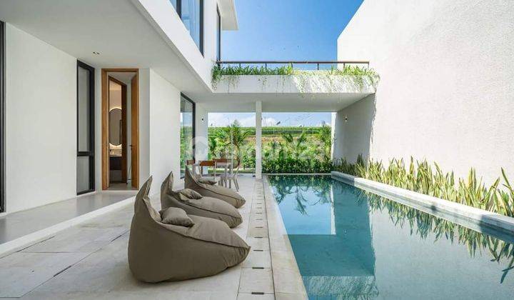 Modern Villa With Breathtaking View Of Lush Paddy Rice Field And Tranquil River ...5 Minutes To Pererenan Beach  2