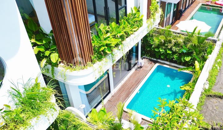 Villa Baru Modern Tropical Style Demgan View Sawah di Nyanyi Dekat Canggu..5 Menit ke Luna Beach Club 2