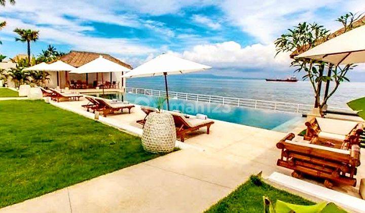 Stunning Beach front Villa in Eastern coast Candidasa Karangasem. Approximately 2 hours drive from Airport  3