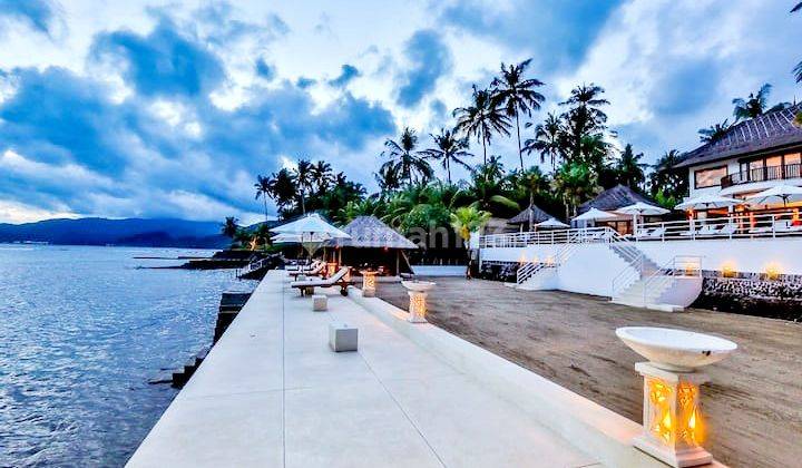 Stunning Beach front Villa in Eastern coast Candidasa Karangasem. Approximately 2 hours drive from Airport  4