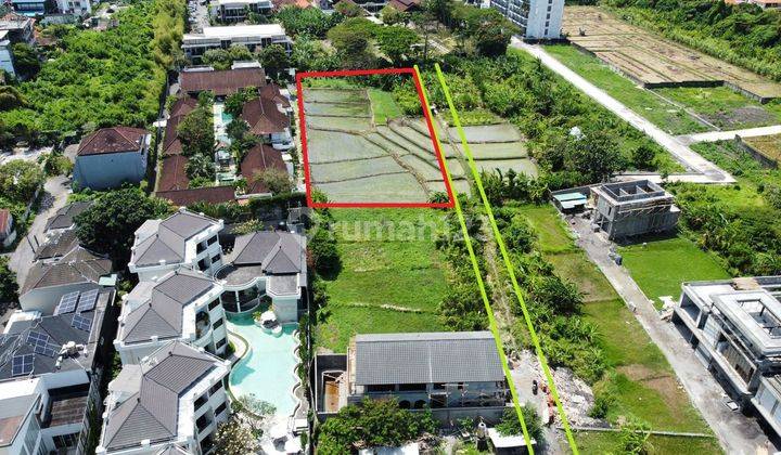 Land 3,573m2 only 450 meters to Pison Seminyak and 200 meters to Livingstone on Jalan Lebak Sari, Seminyak  2