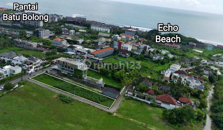 Tanah 1.220m2 di Jalan Utama Batu Mejan , Echo beach Canggu..350 meter ke Pantai Echo beach dan La Brisa Beach Club  1