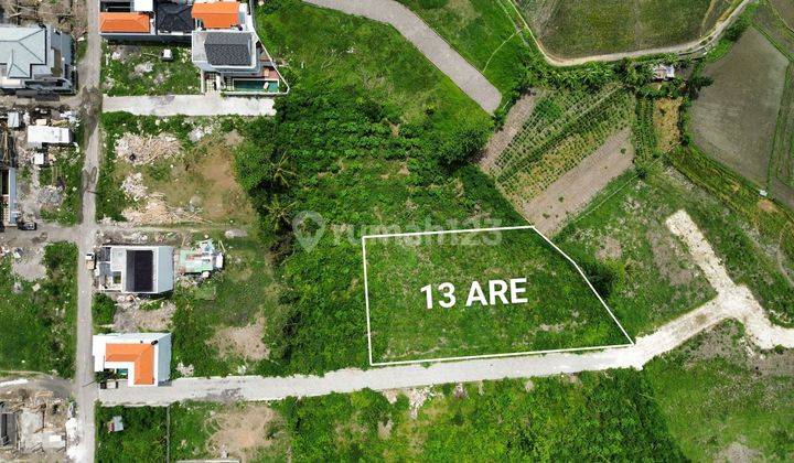 Land 1300m2 View SAWAH ABADI (View Jakur Hijau) in Munggu, Tumbak Bayuh Canggu..10 minutes to Munggu Beach and 15 minutes to Pererenan Beach  1