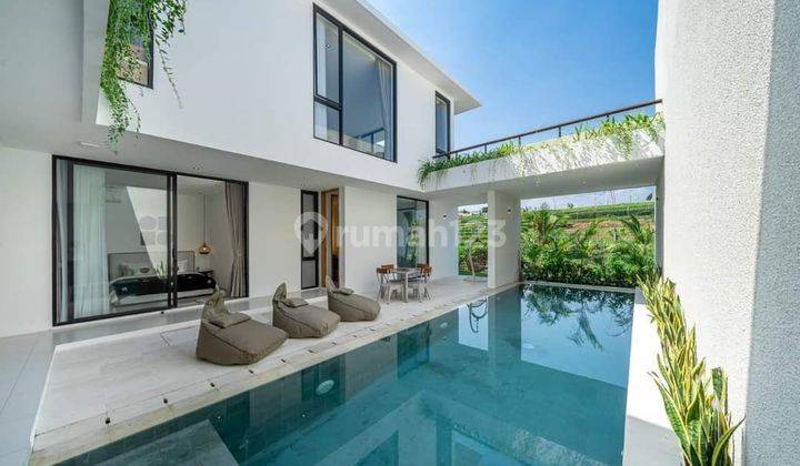 Modern Villa With Breathtaking View Of Lush Paddy Rice Field And Tranquil River ...5 Minutes To Pererenan Beach  1