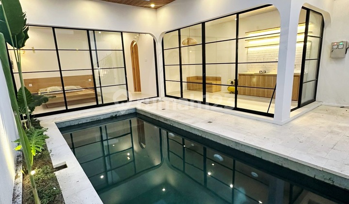 Villa Baru Cantik Minimalist Style Di Padonan Canggu ..20 Menit Ke Atlas Beach Club