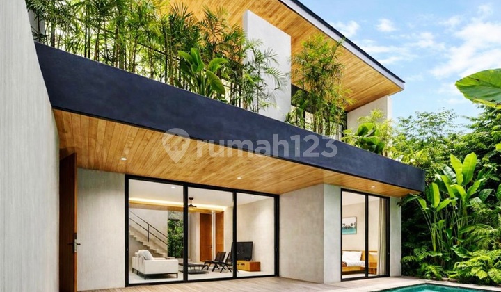 Villa Modern Minimalis Style di Berawa Canggu ..10 Menit ke Atlas Beach Club dan Pantai Berawa Canggu