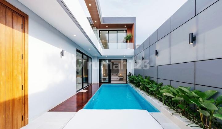 Brand New Luxury Modern Style Villa At Berawa , Canggu..7 Minutes To Berawa Beach , Atlas Beach Club And Finns Beach Club 2