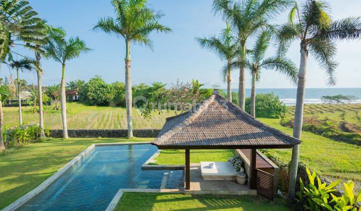 Turun Harga....luxury Villa With Rice Padi View , 270 Degree Ocean View And Mountain View At Beraban Tabanan...designed And Crafted By Renowned Australian Architect.. 25km To Canggu Beach , 20km To Tanah Lot , 100 Meters To The Beach  1