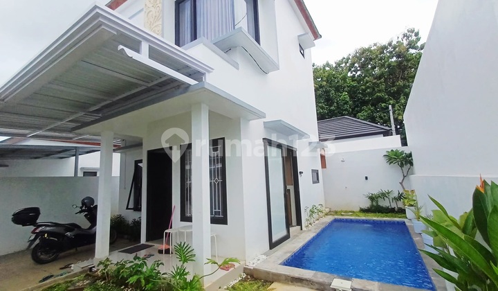 Rumah Baru Modern Minimalis dengan Kolam Renang di Cluster Onegate System Area Kampial , Nusa Dua...10 Menit ke Hotel Apurva Kempinsky