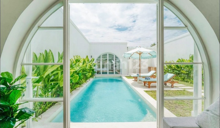 Villa Baru Modern Mediteranean Style Dengan View Sawah Dan Laut Di Cemagi Dekat Canggu... 2