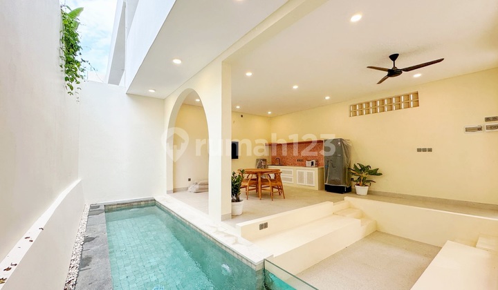 Villa Baru Modern Mediteranean Style Di Area Jalan Batan Kangin , Padonan Canggu ...15 Menit Ke Atlas Beach Club Dan 13 Menit Ke Pantai Batubolong 2
