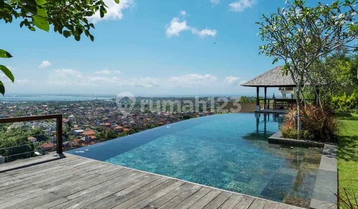 Villa Mewah Ocean View Cluster Onegate System Di Komplek Villa Tiara Nusa Goa Gong , Ungasan Jimbaran