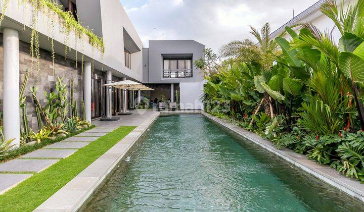 Villa Modern Style Dengan View Sawah Dan Pemandangan Gunung Di Munggu Dekat Canggu 2