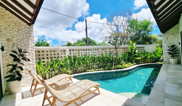 Turun Harga...Villa Cantik Modern Tropical Mediteranean Style di Kampial Nusadua ..10 Menit ke Pantai Pandawa dan Hotel Apurva Kempinsky 2