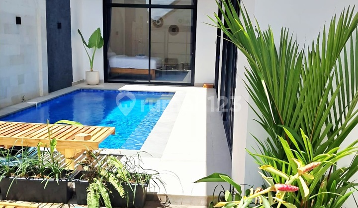 Leasehold 29 Years..Brand New Minimalist Style Villa in the Pungutan Road Area, Sanur...Walking Distance to Beach, Cafes, Restaurants, Boutiques, Mall on Sanur Beach Side