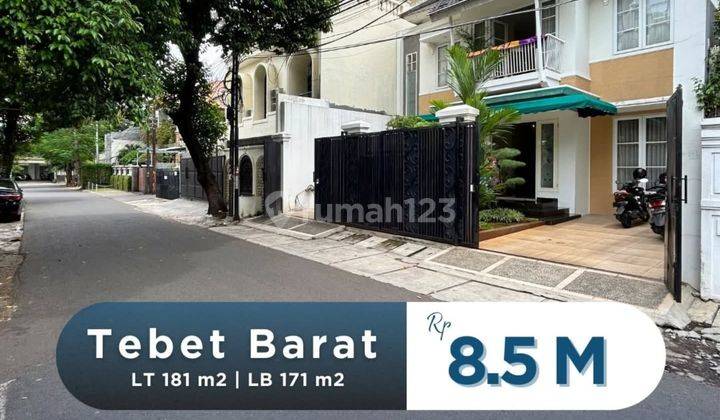 Dijual Rumah Tebet Barat  2