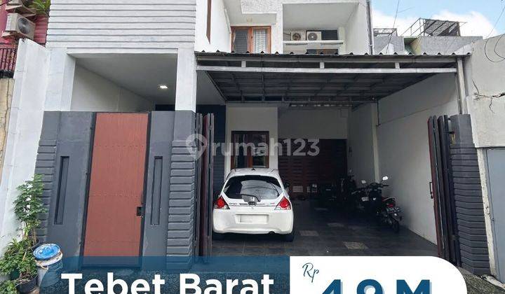 Di Jual Rumah 3 Lantai, Dekat Taman. Tebet Barat, Jakarta Selatan 1