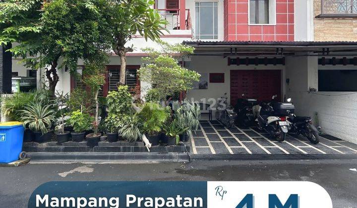 Di Jual Rumah Dalam Cluster, Mampang Prapatan, Jakarta Selatan 1