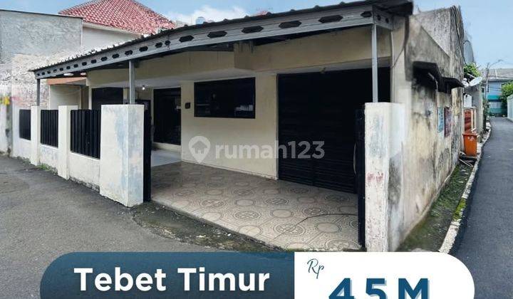 Dijual Rumah Tebet Timur 1