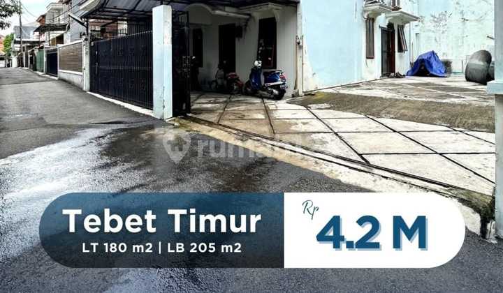 Dijual Rumah Tebet Timur