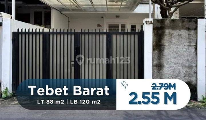 Dijual Rumah Tebet Barat 1